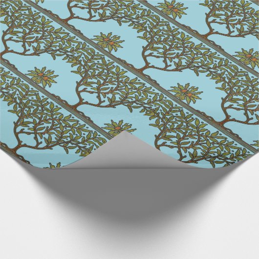William Morris Tree Frieze Floral Wallpaper Cadeaupapier (Hoek)