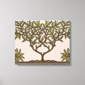 William Morris Tree Frieze Floral Wallpaper Canvas Afdruk (Voorkant)