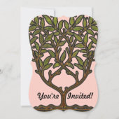 William Morris Tree Frieze Floral Wallpaper Kaart (Voorkant)