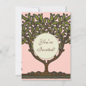 William Morris Tree Frieze Floral Wallpaper Kaart (Voorkant)