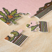 William Morris Tree Frieze Floral Wallpaper Legpuzzel (Zijkant)