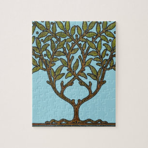 William Morris Tree Frieze Floral Wallpaper Legpuzzel