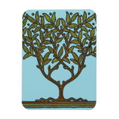 William Morris Tree Frieze Floral Wallpaper Magneet (Verticaal)