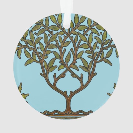 William Morris Tree Frieze Floral Wallpaper Ornament (achterkant)