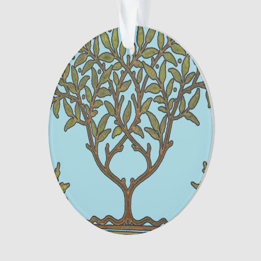 William Morris Tree Frieze Floral Wallpaper Ornament (voorkant)