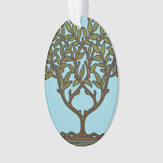 William Morris Tree Frieze Floral Wallpaper Ornament (voorkant)