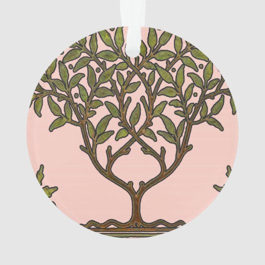 William Morris Tree Frieze Floral Wallpaper Ornament (achterkant)