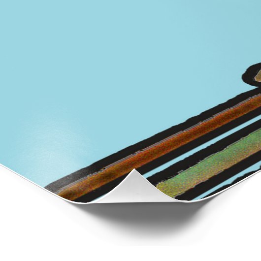 William Morris Tree Frieze Floral Wallpaper Poster (Hoek)