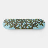 William Morris Tree Frieze Floral Wallpaper Skateboard (Horizontaal)