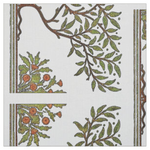 William Morris Tree Frieze Floral Wallpaper Stof