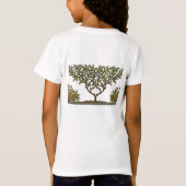 William Morris Tree Frieze Floral Wallpaper T-shirt (Achterkant)