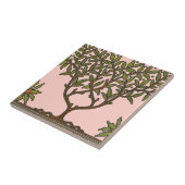 William Morris Tree Frieze Floral Wallpaper Tegeltje (Zijkant)