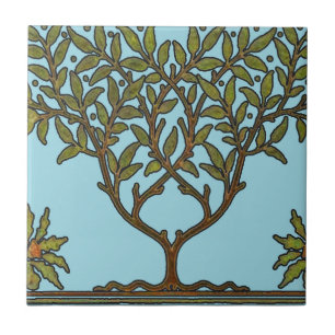 William Morris Tree Frieze Floral Wallpaper Tegeltje