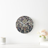William Morris Tree of Life Acrylic Wall Clock Ronde Klok (Huis)
