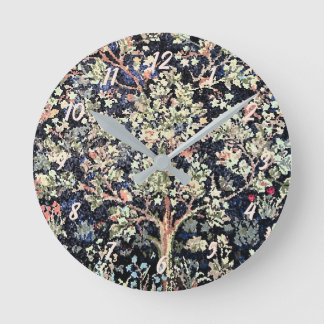 William Morris Tree of Life Acrylic Wall Clock Ronde Klok