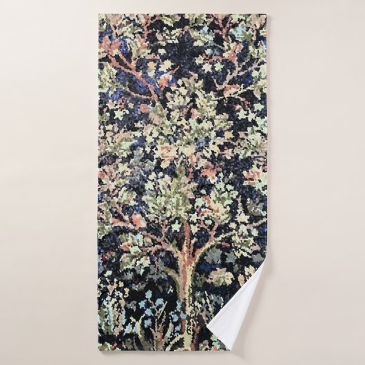 William Morris Tree of Life Bath Towels Bad Handdoek (Badhanddoek)