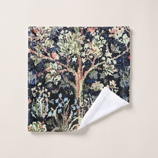 William Morris Tree of Life Bath Towels Bad Handdoek (Wasdoekje)