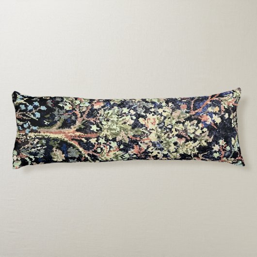 William Morris Tree of Life Body Pillow Lichaamskussen (Achterkant)