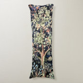William Morris Tree of Life Body Pillow Lichaamskussen (Voorkant Verticaal)