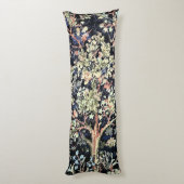 William Morris Tree of Life Body Pillow Lichaamskussen (Achterkant (Verticaal))