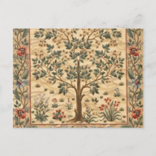 William Morris Tree of Life Briefkaart