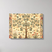 William Morris Tree of Life Canvas Afdruk (Voorkant)