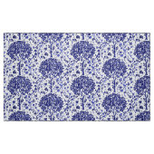 William Morris Tree of Life, Cobalt Blue en White Stof (Fat Quarter)