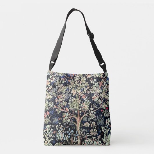 William Morris Tree of Life Cross-body bag tas (Achterkant)