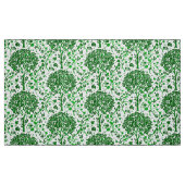 William Morris Tree of Life, Emerald Green & White Stof (Fat Quarter)
