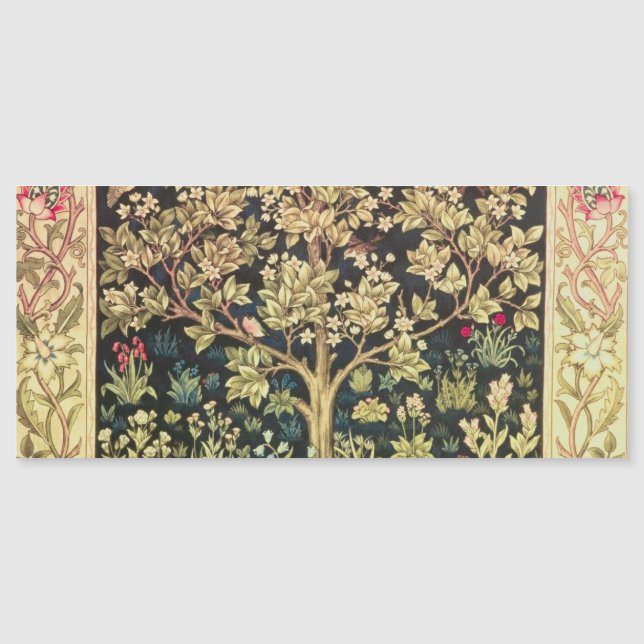 William Morris Tree of Life Floral  Art (Voorkant)