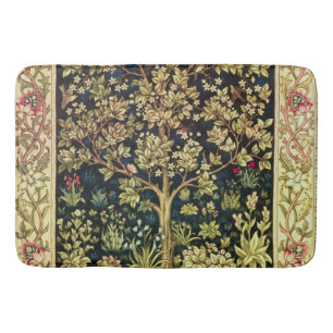 William Morris Tree of Life Floral  Art Badmat