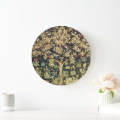 William Morris Tree of Life Floral  Art Grote Klok (Huis)