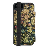 William Morris Tree of Life Floral  Art Incipio iPhone Portemonnee Hoesje (Agenda Achterkant)