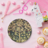 William Morris Tree of Life Floral Art Papieren Bordje (Feest)