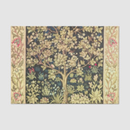 William Morris Tree of Life Floral  Art Tissuepapier