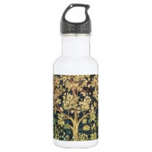 William Morris Tree of Life Floral  Art Waterfles (Voorkant)
