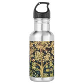 William Morris Tree of Life Floral Art Waterfles (Voorkant)