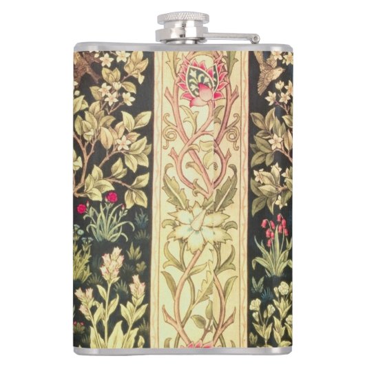 William Morris Tree of Life Heupfles (Achterkant)