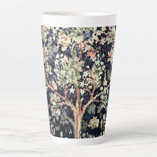 William Morris Tree of Life Latte Mok (Voorkant)