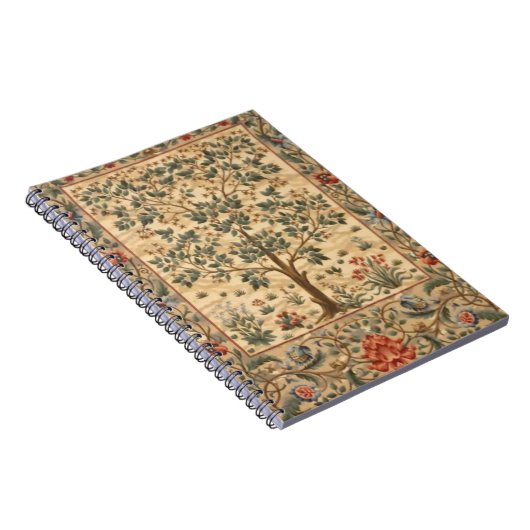 William Morris Tree of Life Notitieboek (Rechterzijde)
