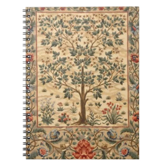 William Morris Tree of Life Notitieboek (Voorkant)