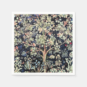 William Morris Tree of Life Paper Napkin Servet