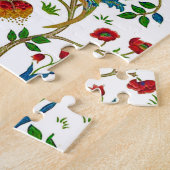 William Morris Tree of Life Pattern, Green & Multi Legpuzzel (Zijkant)