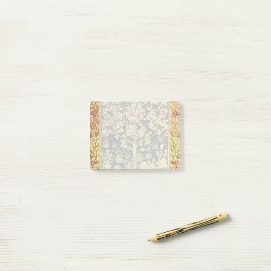 William Morris Tree of Life Post-it® Notes (Op bureau)