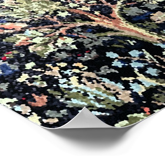 William Morris Tree of Life Poster (Hoek)