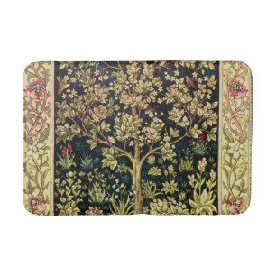 William Morris Tree of Life  pre-Raphaelite Badmat