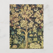 William Morris Tree of Life  pre-Raphaelite Briefkaart (Voorkant)
