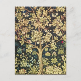 William Morris Tree of Life  pre-Raphaelite Briefkaart