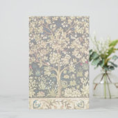 William Morris Tree of Life  pre-Raphaelite Briefpapier (Staand voorkant)