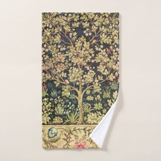 William Morris Tree of Life pre-Raphaelite Handdoek (Handdoek)